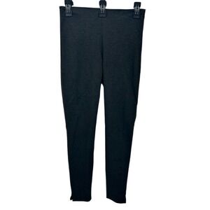 NEW Ralph Lauren Jane Pants SMALL Charcoal Gray Skinny Leg Stretch Side Zip - AC